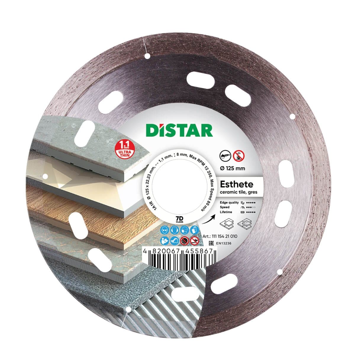DISTAR Corona (1A1R) - 125 Esthete Круг алмазний