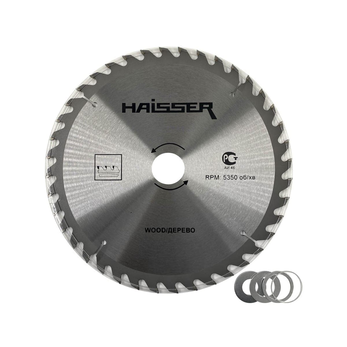 Haisser Диск пильний по дереву 190х30 50 зуб