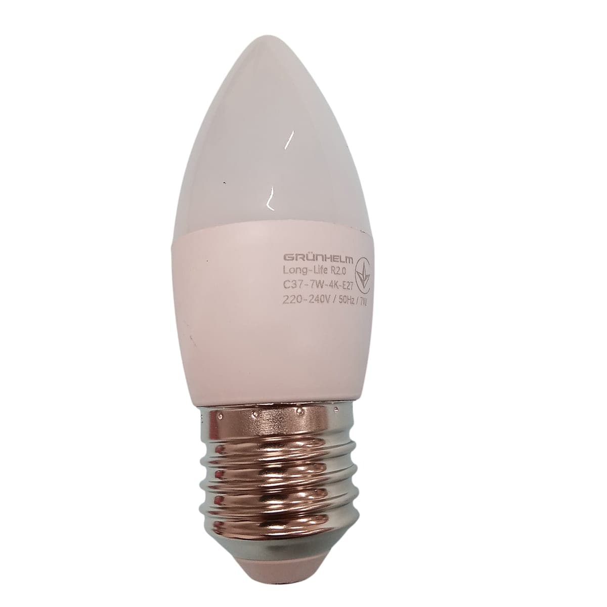 Лампа LED - C37-7W-4K-E27 Long-Life R2.0 Grunhelm