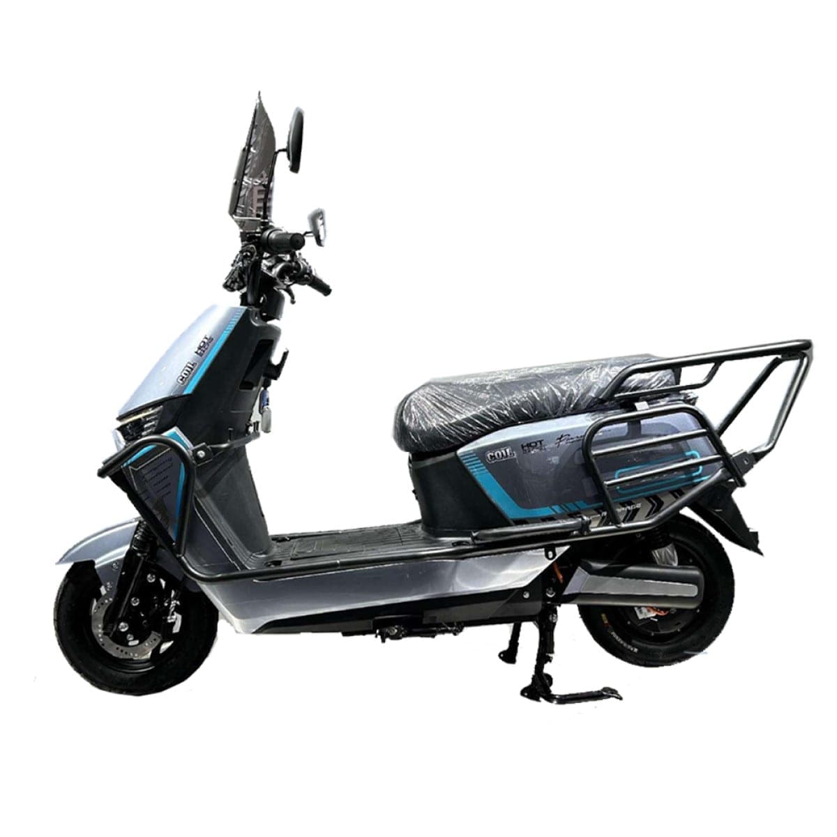 Скутер акумуляторний Forte R2 блакитно-сiрий