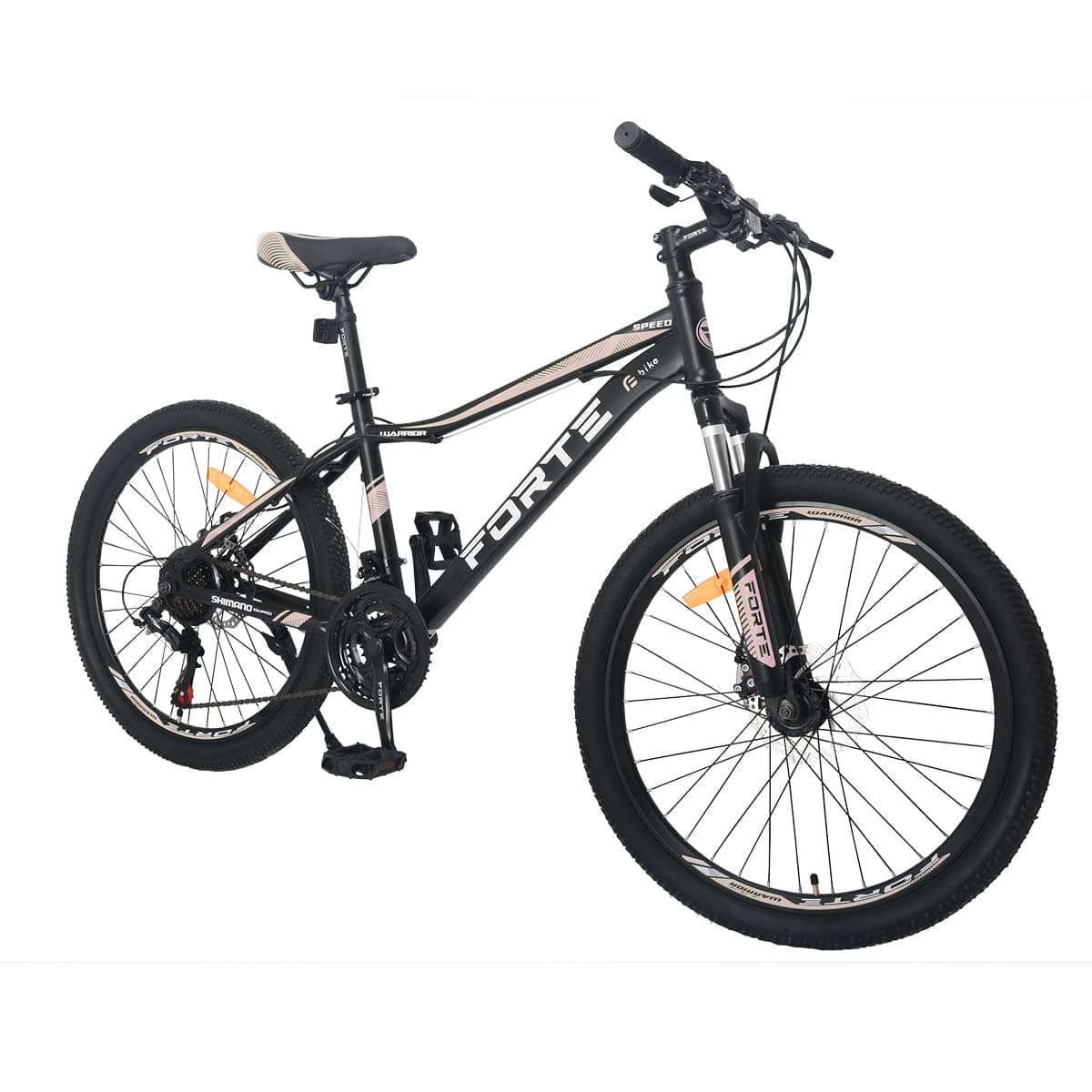 Велосипед FORTE WARRIOR 25.2613-12S к26  р13  чорний